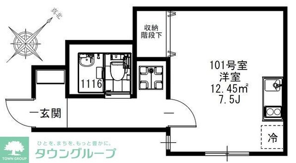 エスカレラ上福岡の物件間取画像